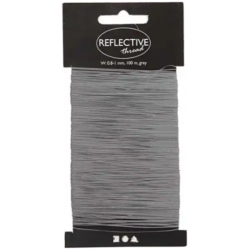 Heijastinlanka 0,8-1mm 100m harmaa