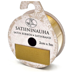 Satiininauha kulta 2cmx5m