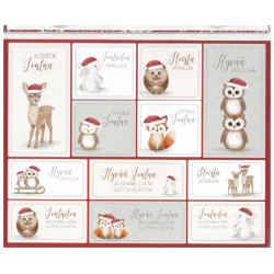 Pakettitarrat Metsanelaimet joulu 3 arkkia