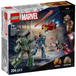 LEGO Marvel Iron Man ja Sotakone vastaan Hammer-dronet 76320