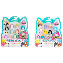 Squish-a-longs 2,5 cm hahmo 8 kpl S3