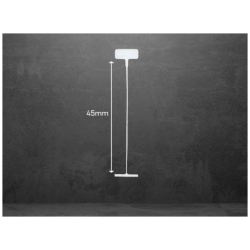 Nylonkiinnike tekstiilipistooliin 45mm, 5000kpl/ltk