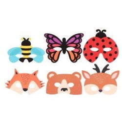 Paperinaamio lajitelma 3kpl