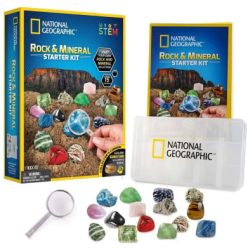 National Geographic Kivet ja mineraalit-aloituspakkaus