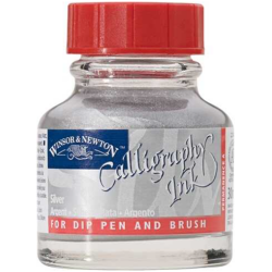 WN Calligraphy ink 30 ml617 Silver, kalligrafiamuste