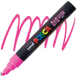 UNI POSCA Marker PC-5M 1,8-2,5mm Fluor Pink