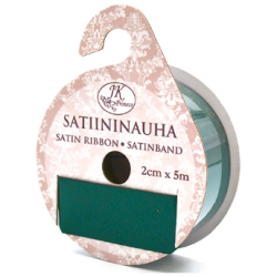 Satiininauha 2cmx5m Metsanvihrea