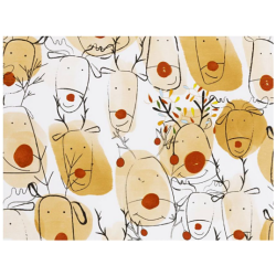 Lahjapaperi Poro 50cmx5 m