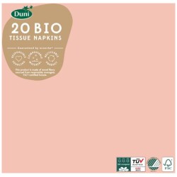 Lautasliina Duni 33cm Pehmea roosa 20kpl 20 kpl/pkt