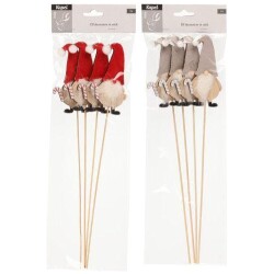 Tonttukoriste tikussa 4 kpl lajitelma