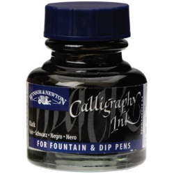 WN Calligraphy ink 30 ml030 Black, kalligrafiamuste