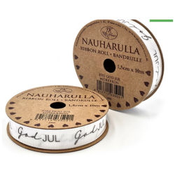 Nauharulla God jul morkbrun 1,5cmx10m