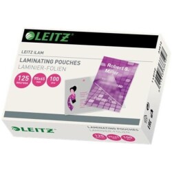 Leitz laminointitasku 65x95mm,100kpl, kiiltava