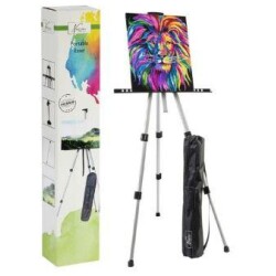 Maalausteline alum. kokoontaittuva