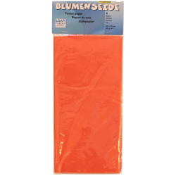 Silkkipaperi 5 arkkia oranssi