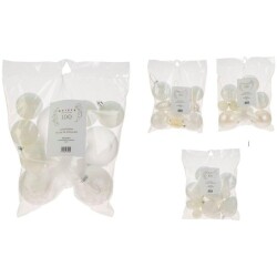 Weiste valkoinen joulukoriste 12 kpl