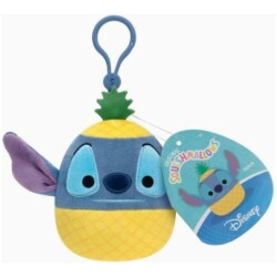Squishmallows 9cm Disney Clip On Pineapple Stitch