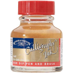 WN Calligraphy ink 30 ml283 Gold, kalligrafiamuste