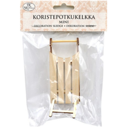 Koristepotkukelkka mini