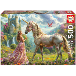 Educa 500 Unicorns And Butterflies