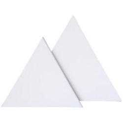 Maalauspohjat kolmio 30cm