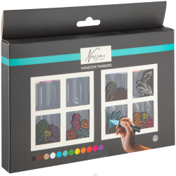 Ikkunaliitumarkkerit 12kpl