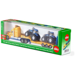 Siku Lavettirekka ja kaksi NH traktoria 1805