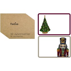 Joulupakettitarrat rullassa 50 kpl