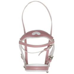 Panduro Keppihevosen vaaleanpunaiset ergonomiset suitset