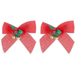 Askartelukoriste rusetti kulkusella 2 kpl