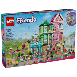 LEGO Friends Heartlake Cityn asunnot ja liiketilat 42670
