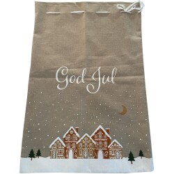 Joululahjasakki 65x95cm Hyvaa joulua
