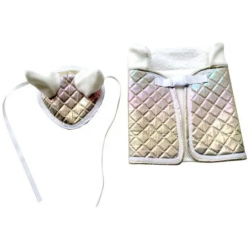 Keppihevosen loimi ja korvahuppu Shiny