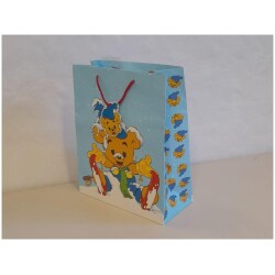 Joulukassi Bamse 26,5x11,8x31,8 cm