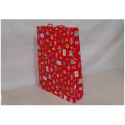 Lahjakassi Happy Holidays 33x45x10cm