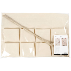 Ripustettava sailytyslokerikko Kork. 93 cm, Lev: 60 cm, vaalea natural