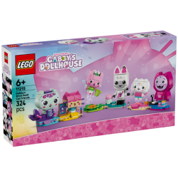 LEGO Gabbyn palikoista rakennettavat kissaystavat