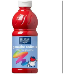 LB Redimix 500ml valmisvari peruspunainen tumma