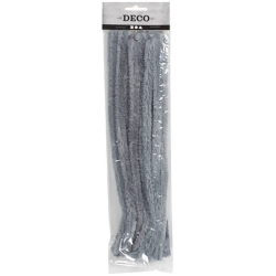 Askartelupunos 15 kpl/ 1 pkt, Pit. 30 cm, paksuus 15 mm, harmaa