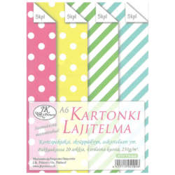 Kartonki Lajitelma A6 Varikas