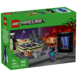 LEGO Minecraft Matka Hornaportaaliin ja Aariportaaliin