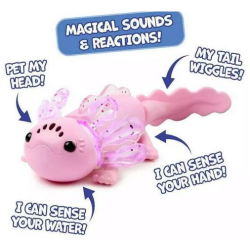 Fingerlings Axolotl glitter