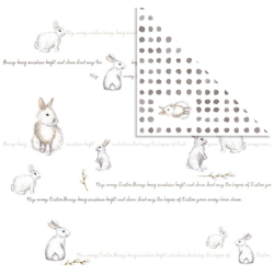 Kuviopaperi 5 ark/ 1 pkt, puput, arkki 30,5x30,5 cm, 180 g