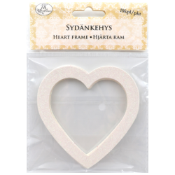 Sydankehys glitter valkoinen 10kpl