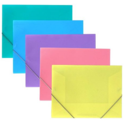 Kulmalukkokansio pastellivari