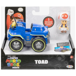 Super Mario Movie 6cm Figuuri & GoKart, Toad