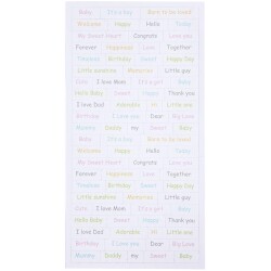 2x84 kpl/ 1 pkt, vauva, arkki 12x23 cm