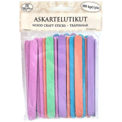 Askartelutikut pastellilajitelma 100kpl