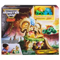 Monster Jam Mini Jams Jungle Playset