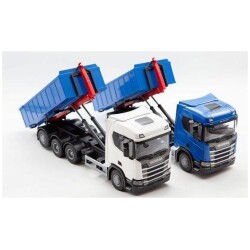 Emek Scania CR Vaihtolava-auto, matala lava, 37cm